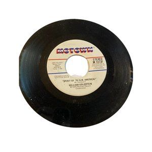 Vintage 7” vinyl record 45 RPM William Goldstein spirit of '76